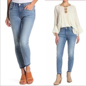 Frye Sienna Cropped Released Hem Jeans sz 27